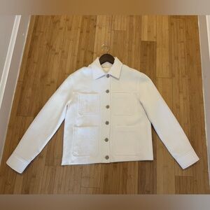 Wilfred Aritzia Ivory Cropped Jacket